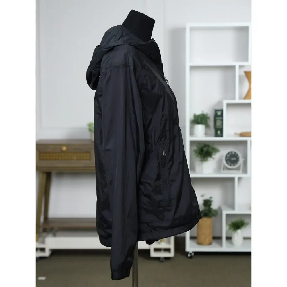 The North Face DryVent Waterproof Rain Jacket Black Hooded Shell Gorpcore Large